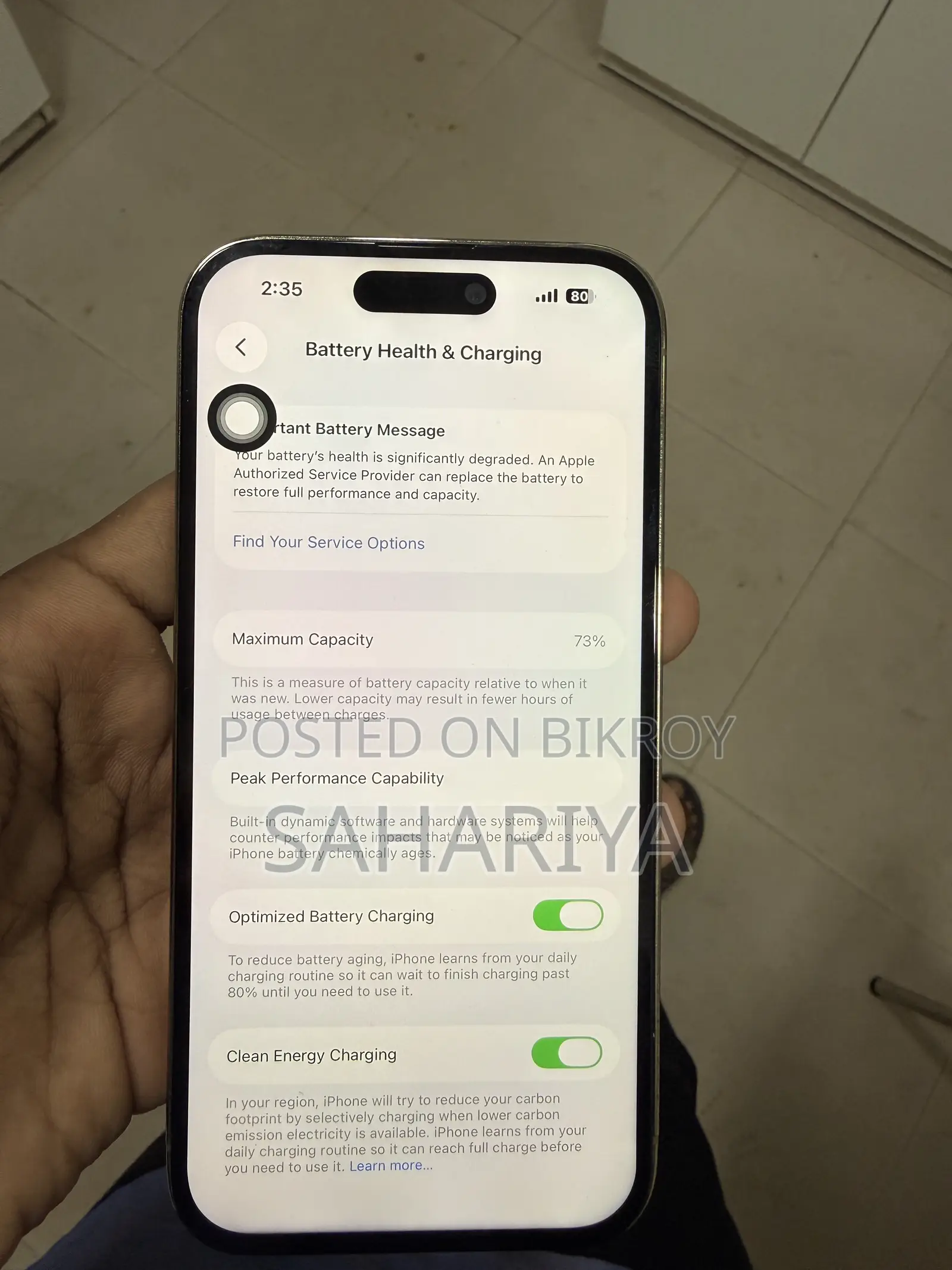 Apple iPhone 14 Pro 256 GB Gold