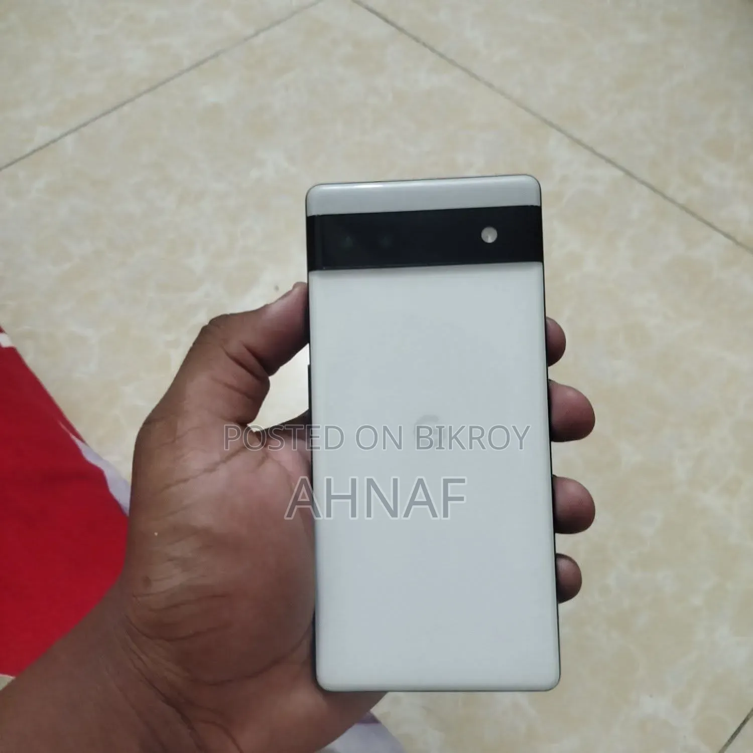 গুগল পিক্সেল ৬ ১২৮ জিবি সাদা