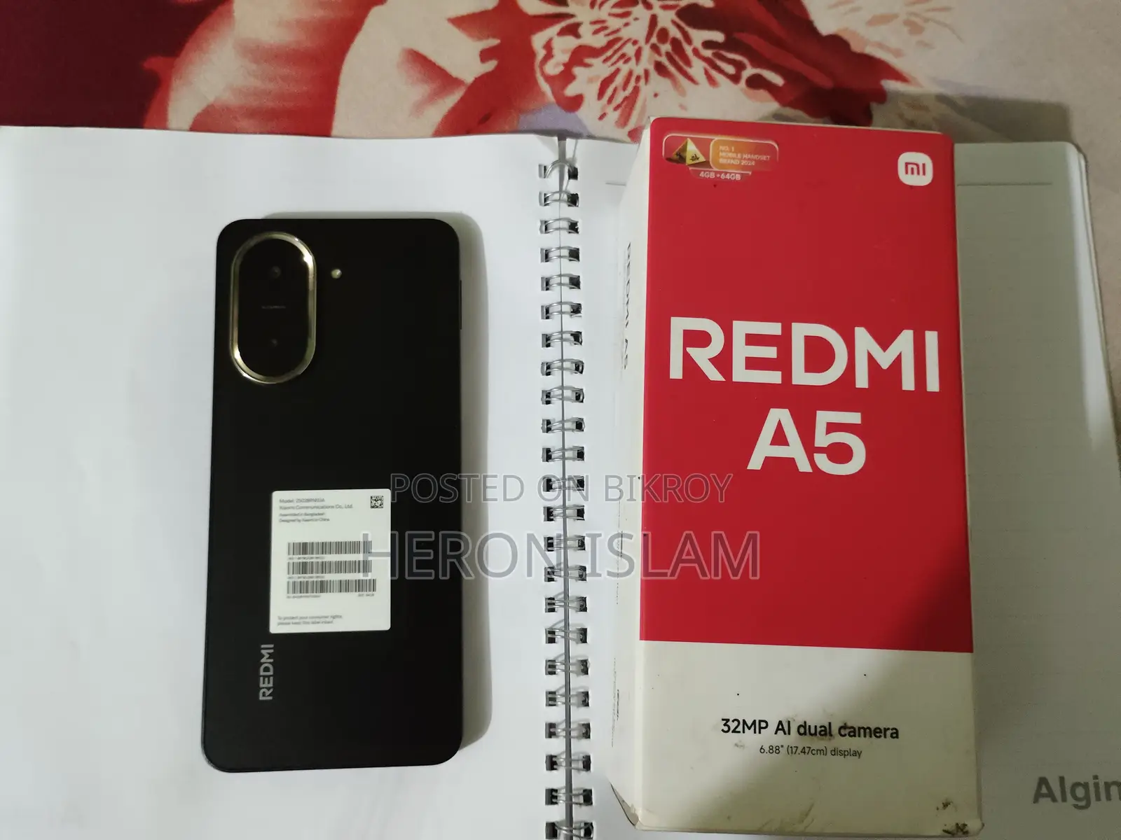 Xiaomi Redmi A5 4G 64 GB Black
