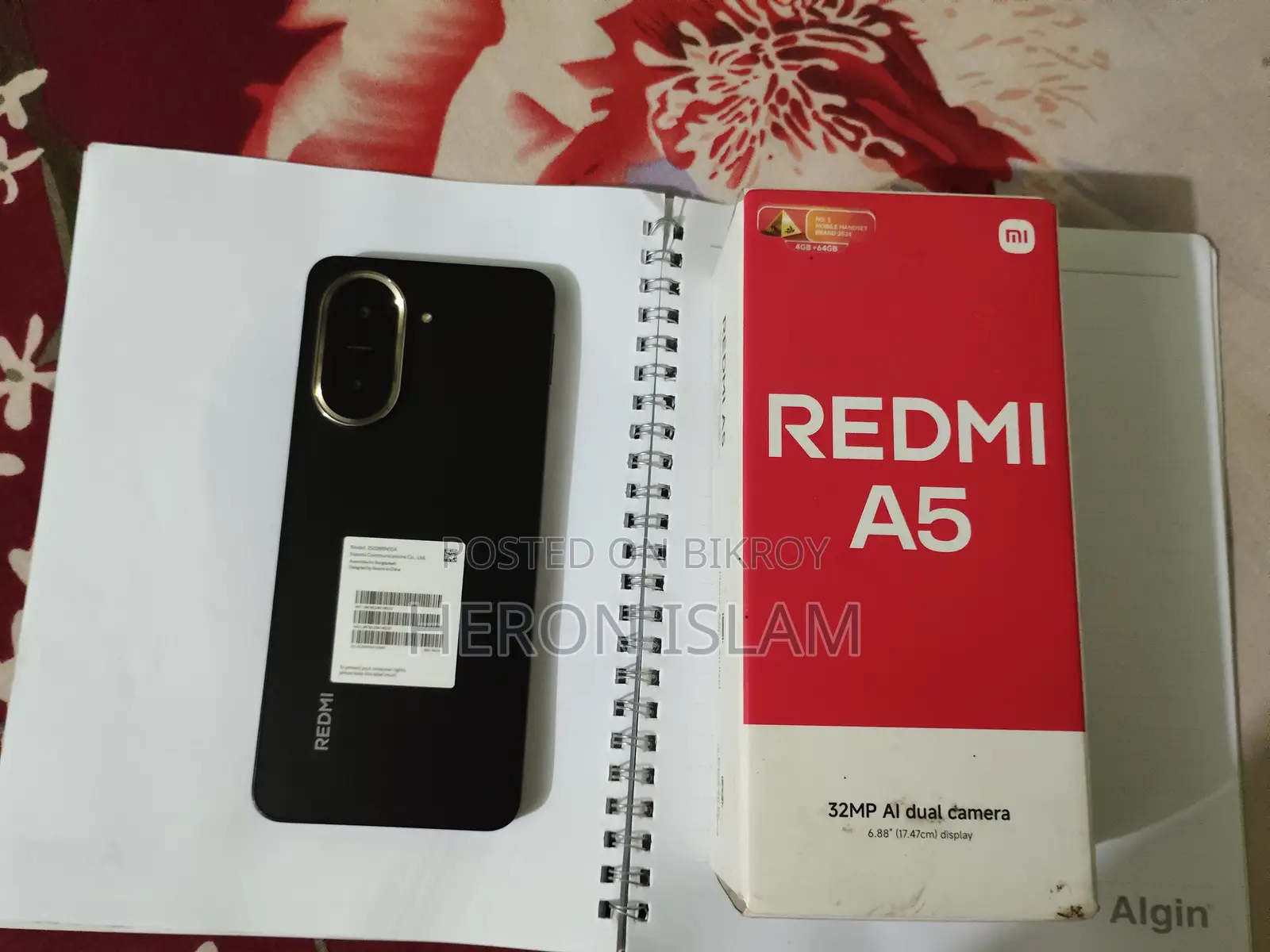 Xiaomi Redmi A5 4G 64 GB Black