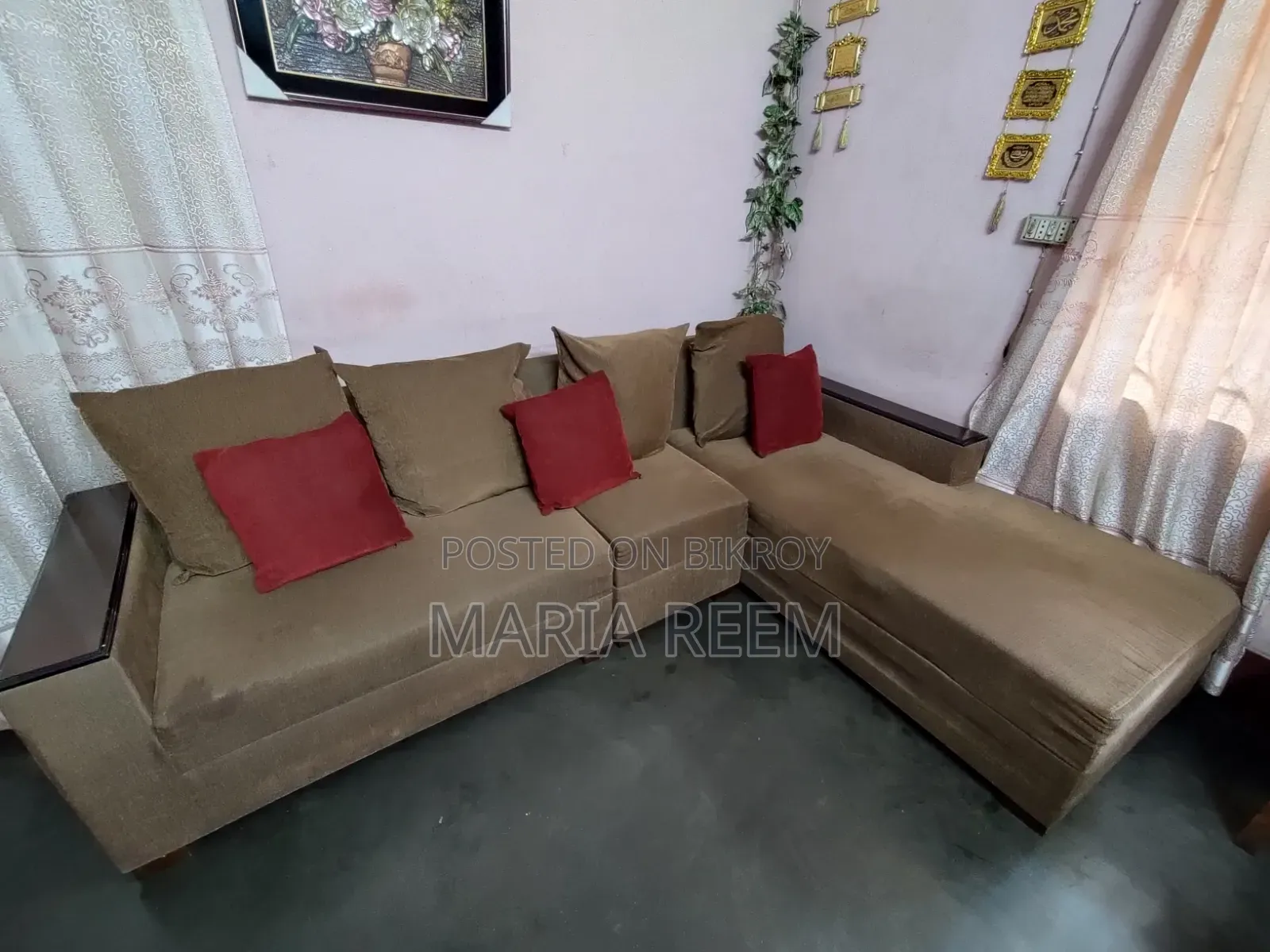 Sofa set and tea table