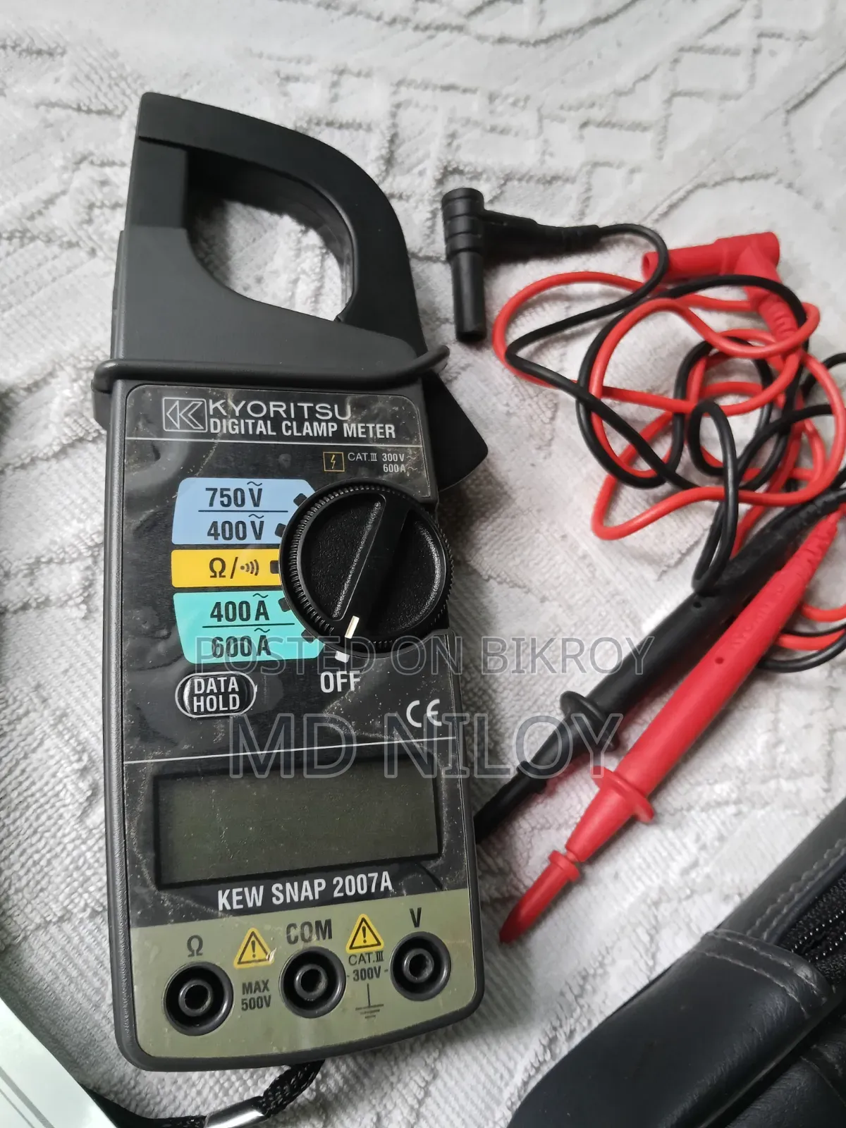 Kyoritsu Kew Snap 2007a Digital Clamp Meter
