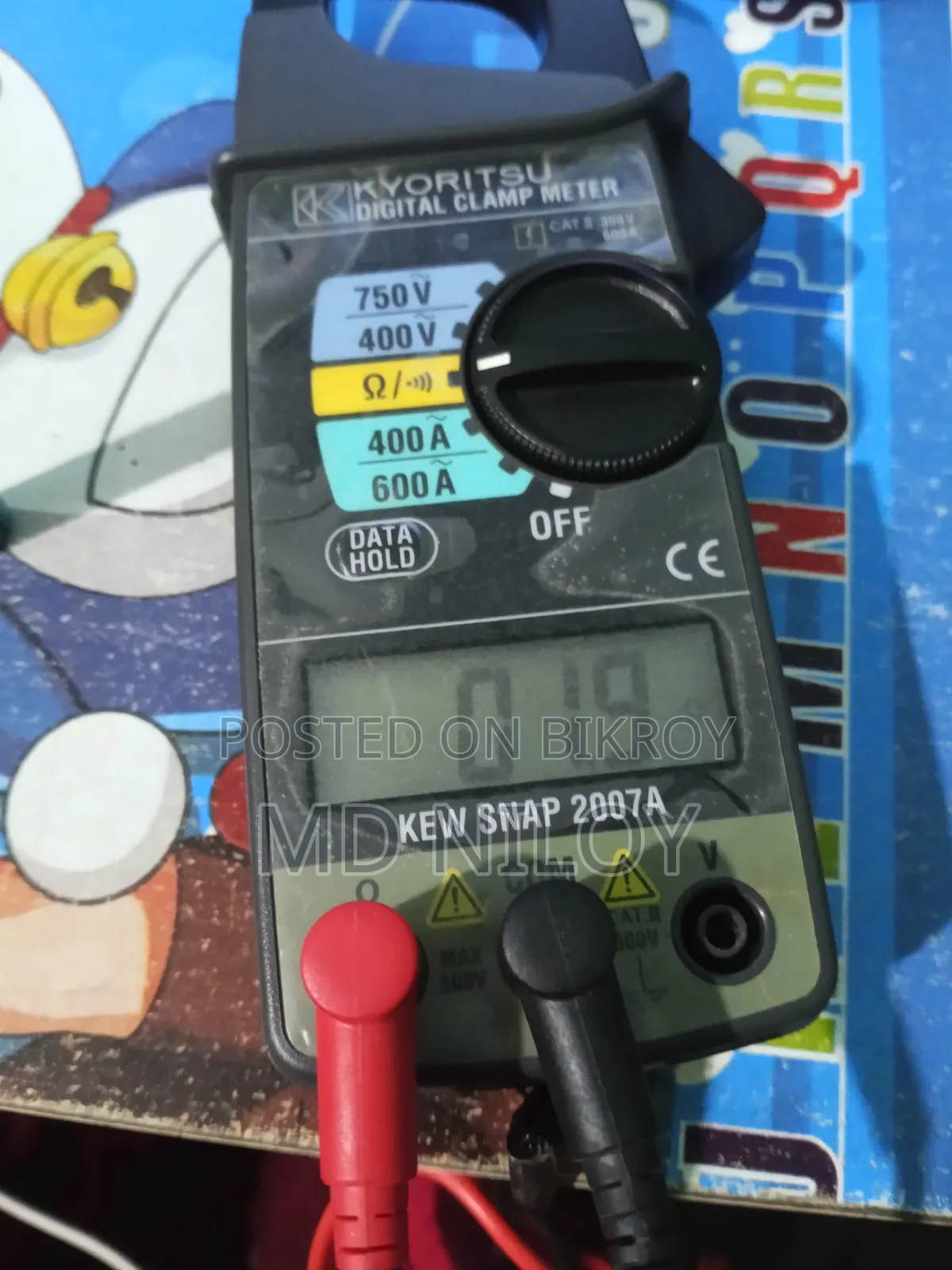 Kyoritsu Kew Snap 2007a Digital Clamp Meter
