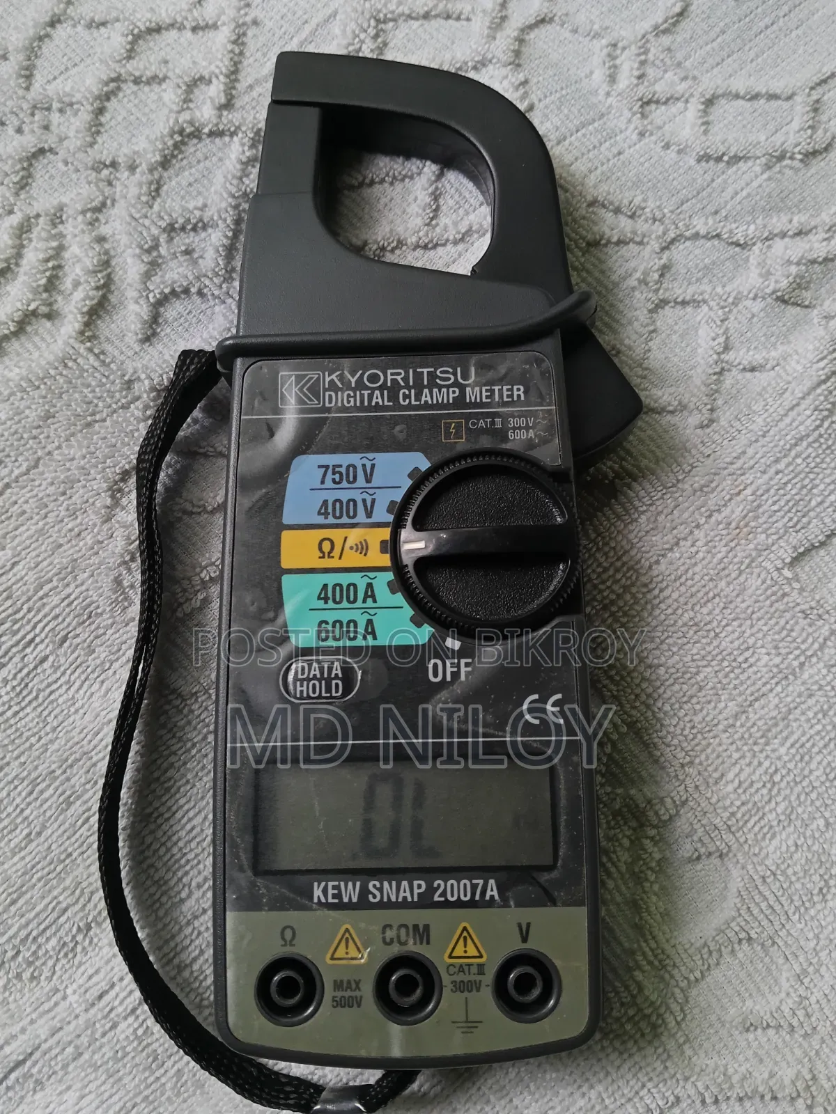 Kyoritsu Kew Snap 2007a Digital Clamp Meter
