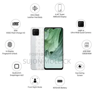 Oppo F17 128 GB White
