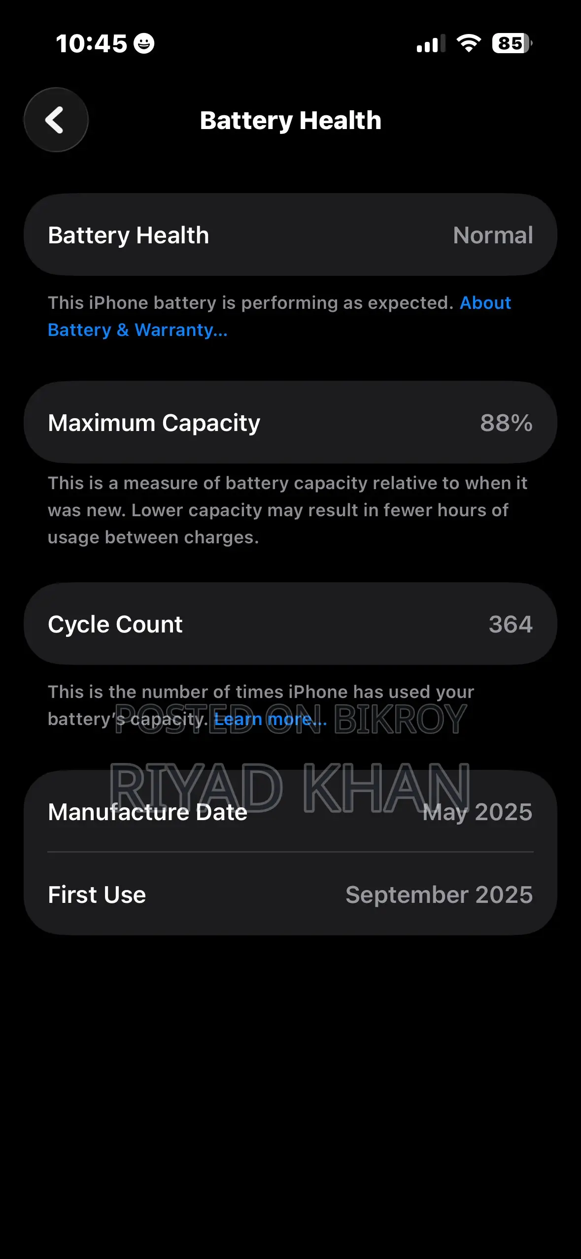 Apple iPhone 15 128 GB White