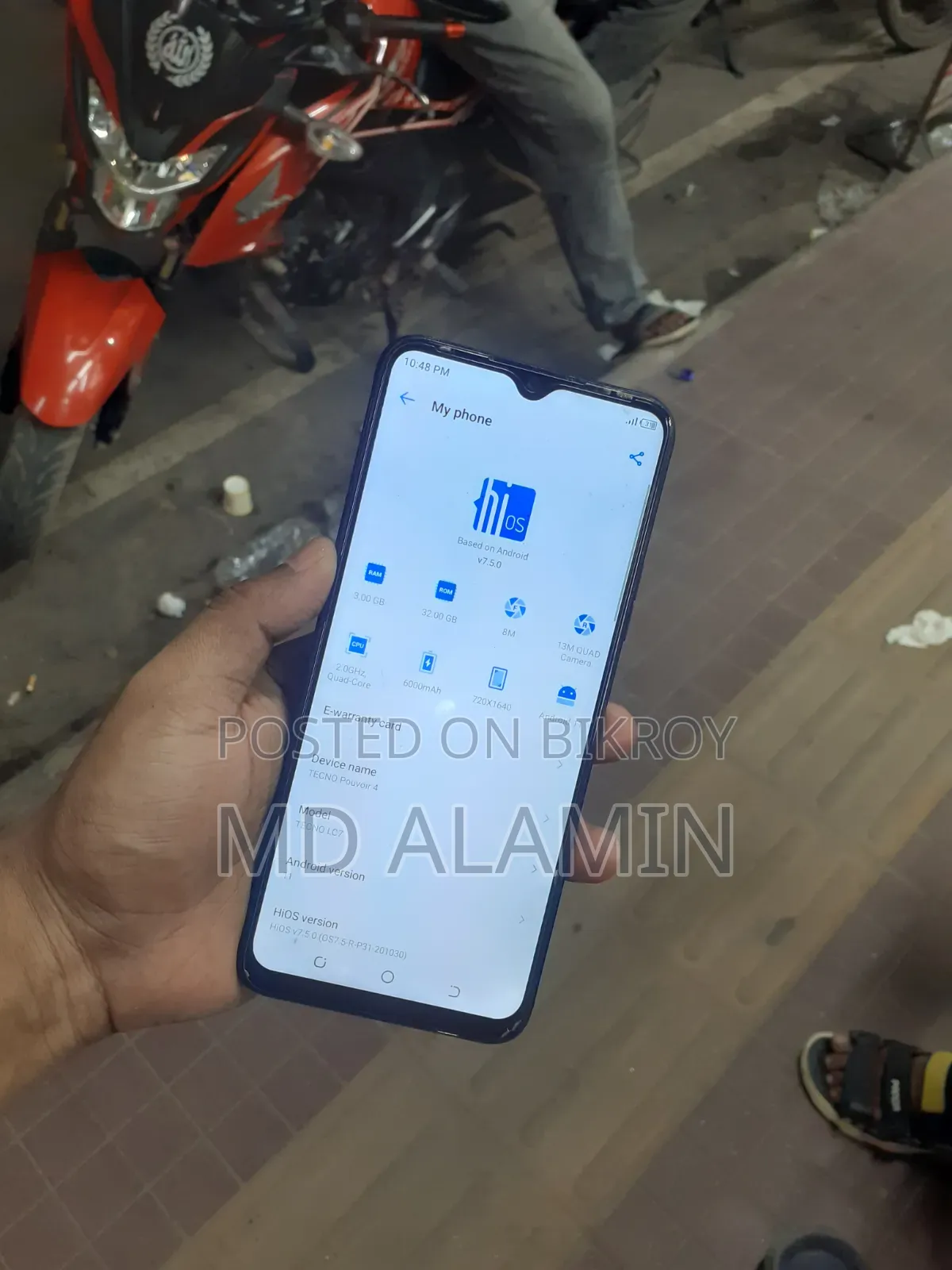 Tecno Pouvoir 4 32 GB Blue
