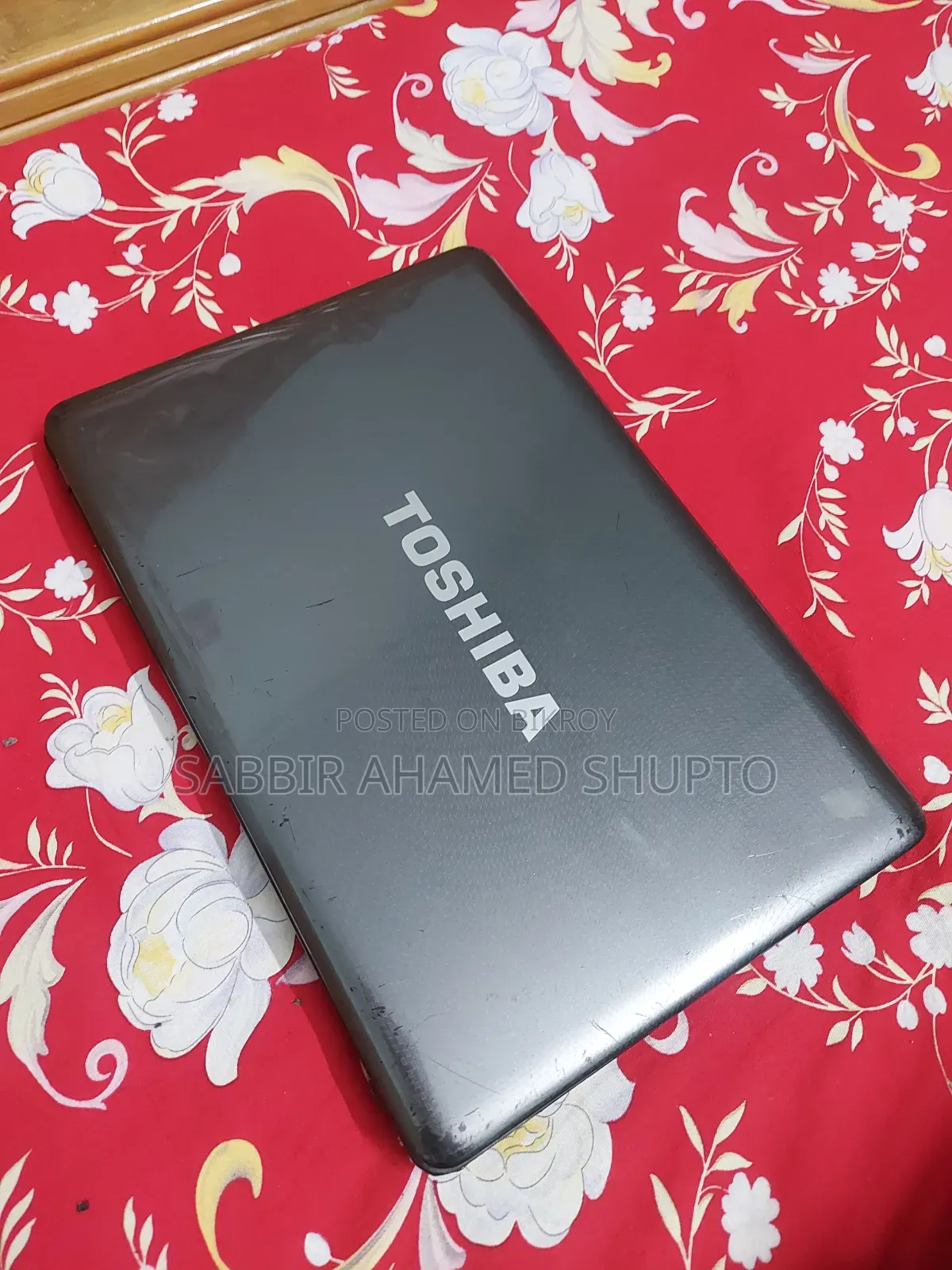 ল্যাপটপ তোশিবা স্যাটেলাইট এল৭৫৫ ৪জিবি ইন্টেল কোর আই৭ এইচডিডি ৫০০জিবি