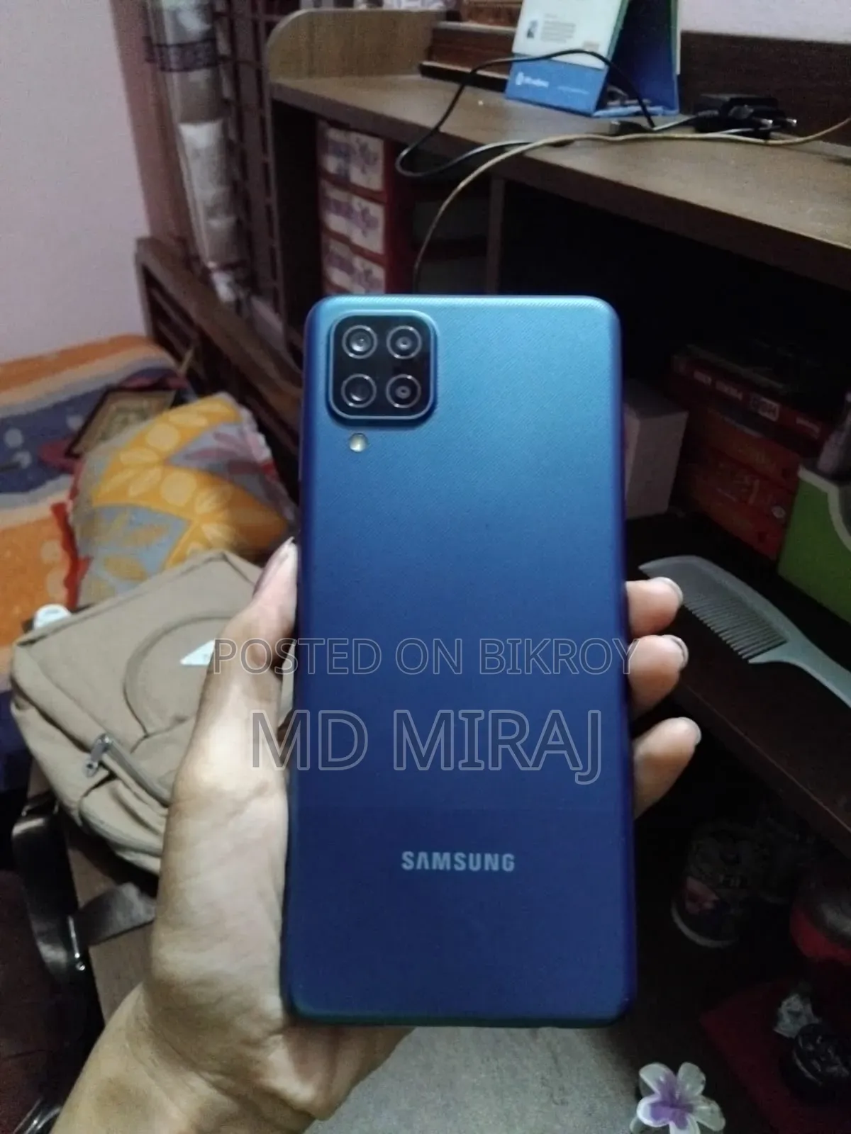 স্যামসাং গ্যালাক্সি এ১২ ১২৮ জিবি গ্রে