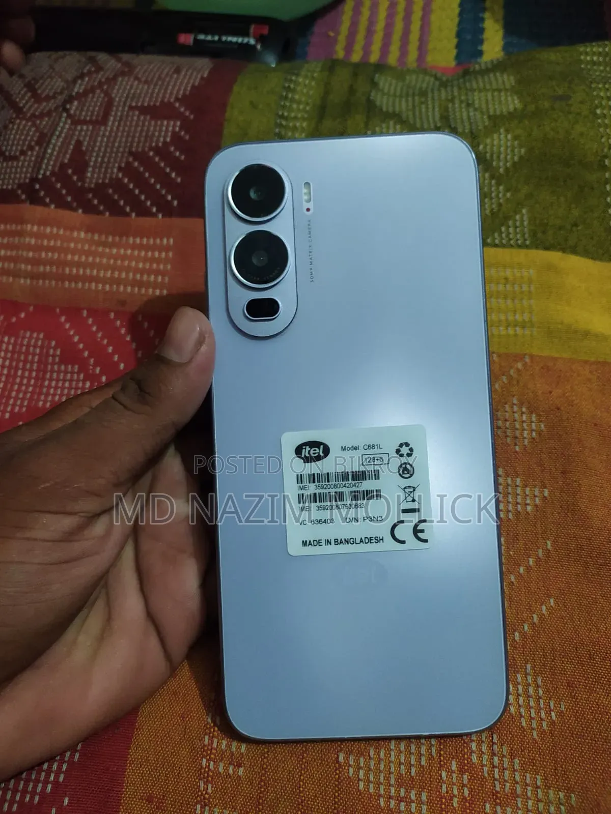 Itel City 200 128 GB White