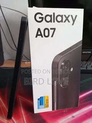 স্যামসাং গ্যালাক্সি এ০৭ ১২৮ জিবি কালো