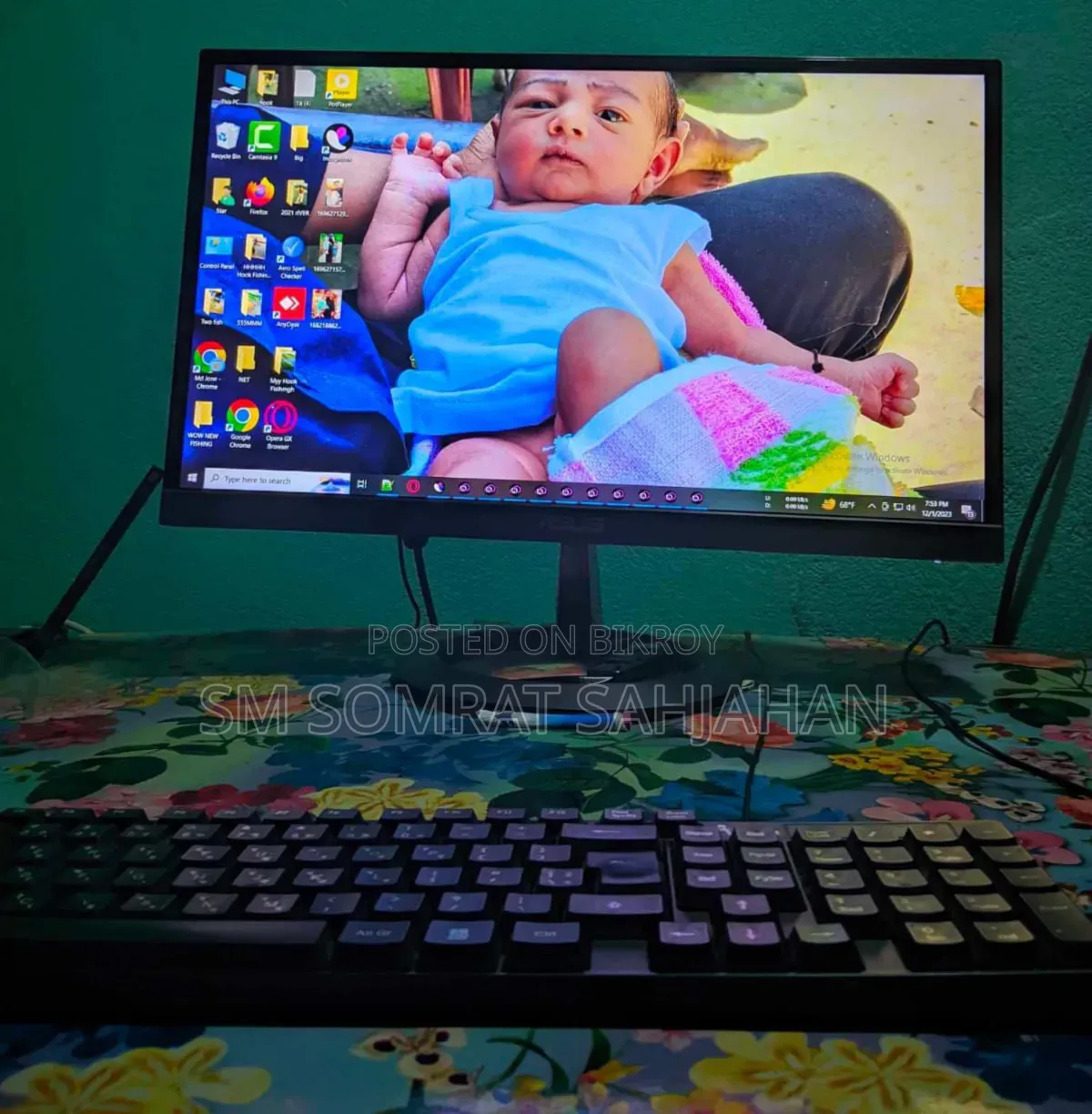 Desktop Computer ASUS 8GB Intel Core I5 HDD+SSD 1T