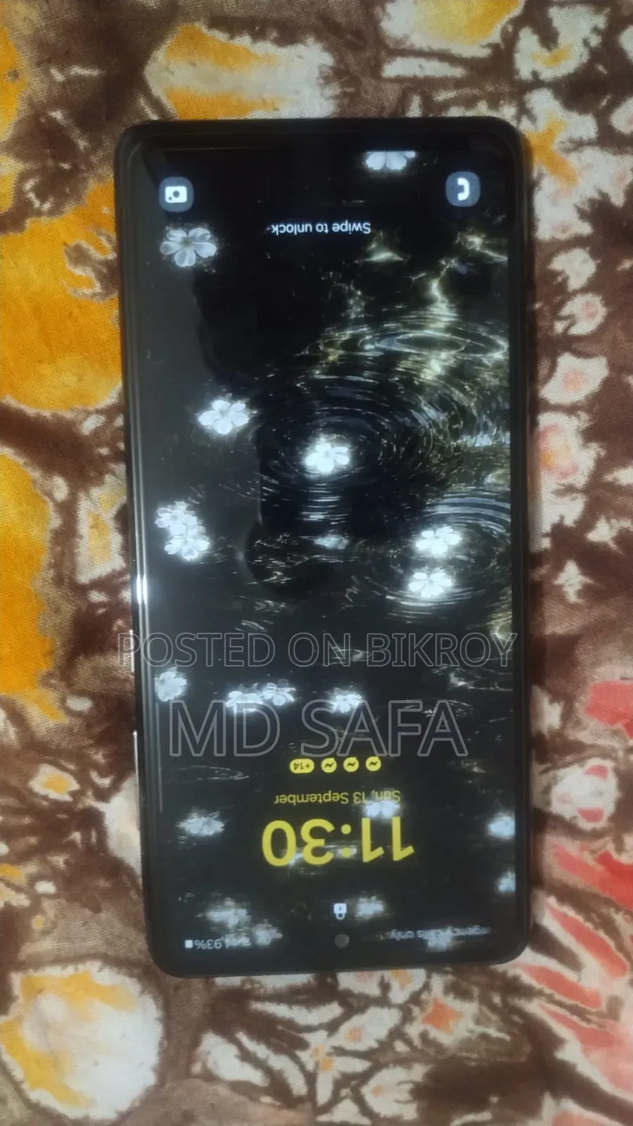 স্যামসাং গ্যালাক্সি এ৭২ ৫জি ১২৮ জিবি কালো