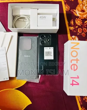 Xiaomi Redmi Note 14 5G 256 GB Black