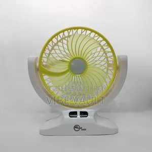 Abjak ২৫০৮ চার্জার ফ্যান ও টেবিল লাইট