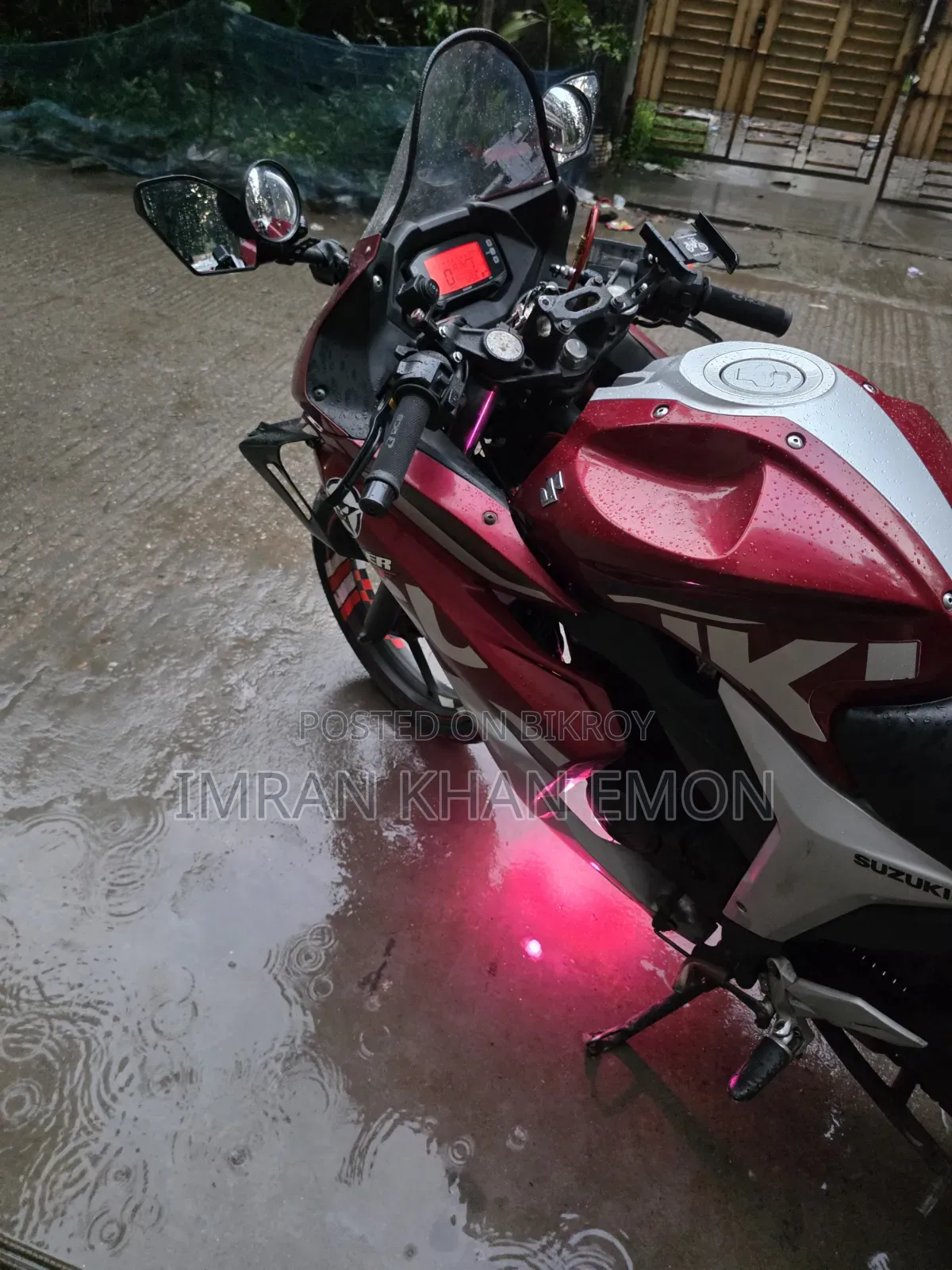 সুজুকি জিক্সার এসএফ ২০১৯ লাল