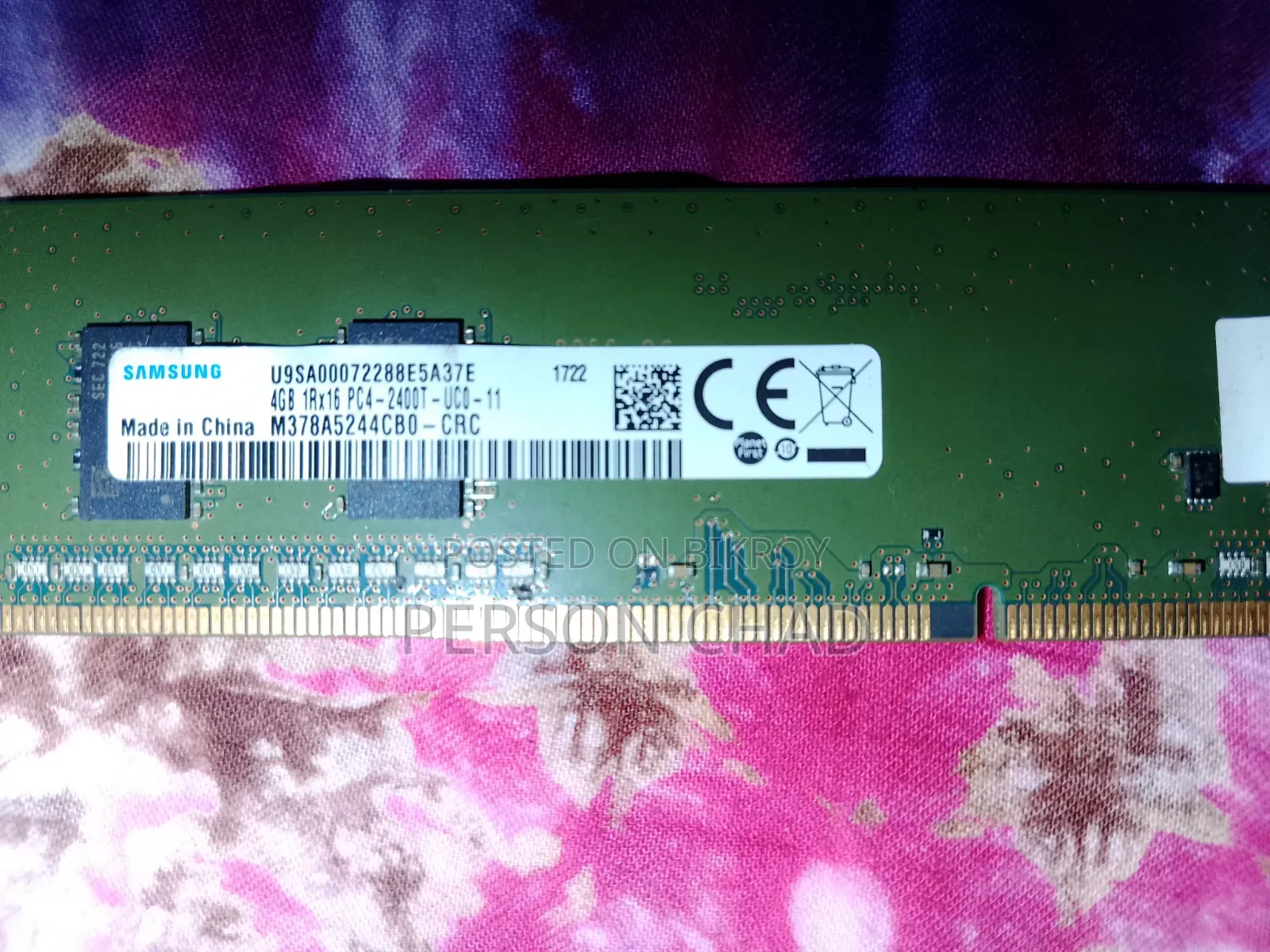HP DDR4 RAM 4GB