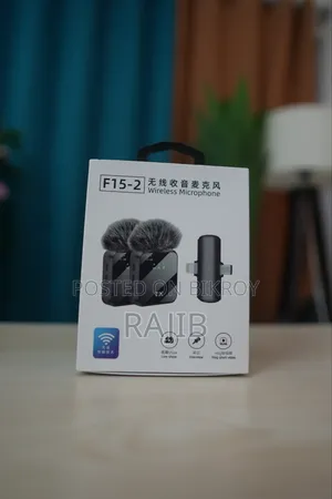 F15-2 Dual Noise Cancelling Wireless Microphone