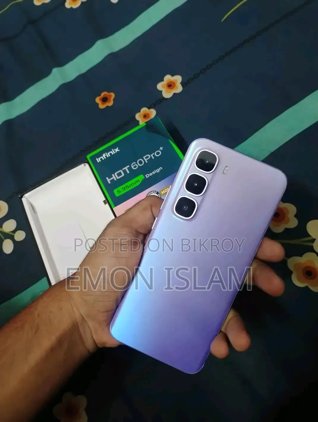 Infinix Hot 60 Pro+ 256 GB Purple