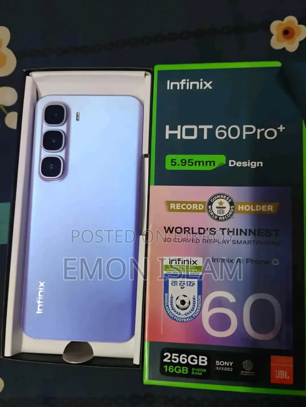 Infinix Hot 60 Pro+ 256 GB Purple