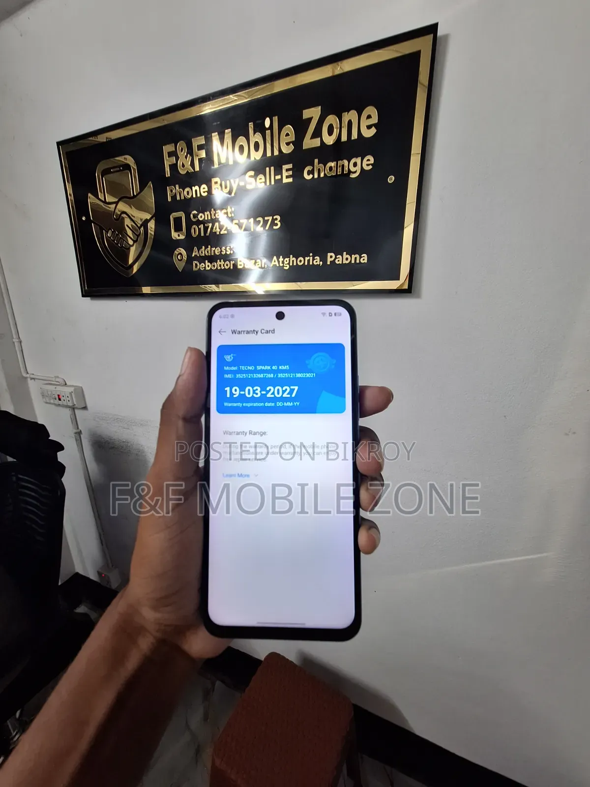 Tecno Spark 40 128 GB Blue