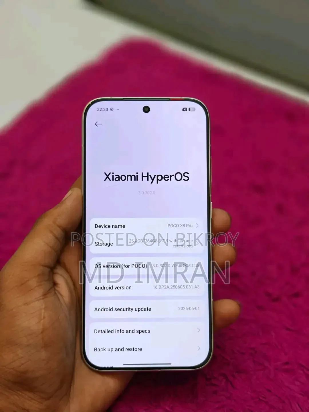 Xiaomi Poco X8 Pro 256 GB White
