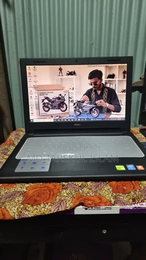ল্যাপটপ ডেল ৪জিবি ইন্টেল কোর আই৫ এসএসডি ২৫৬জিবি