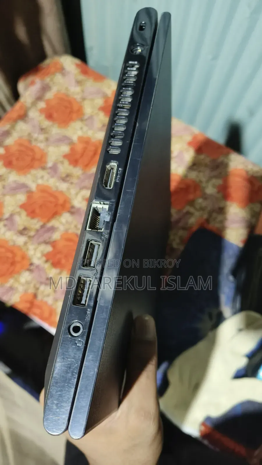 ল্যাপটপ ডেল ৪জিবি ইন্টেল কোর আই৫ এসএসডি ২৫৬জিবি