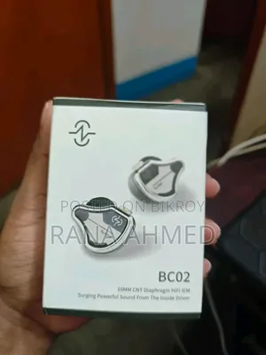 CCZ BC02 Dynamic Driver HiFi IEM With 10MM Carbon Nano Tube Earphone