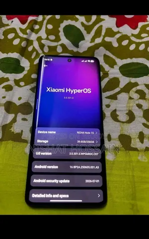 Xiaomi Redmi Note 15 256 GB Black