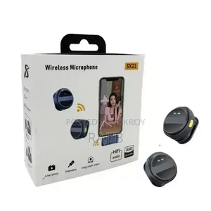 SX21 Wireless Dual Lavalier Microphone