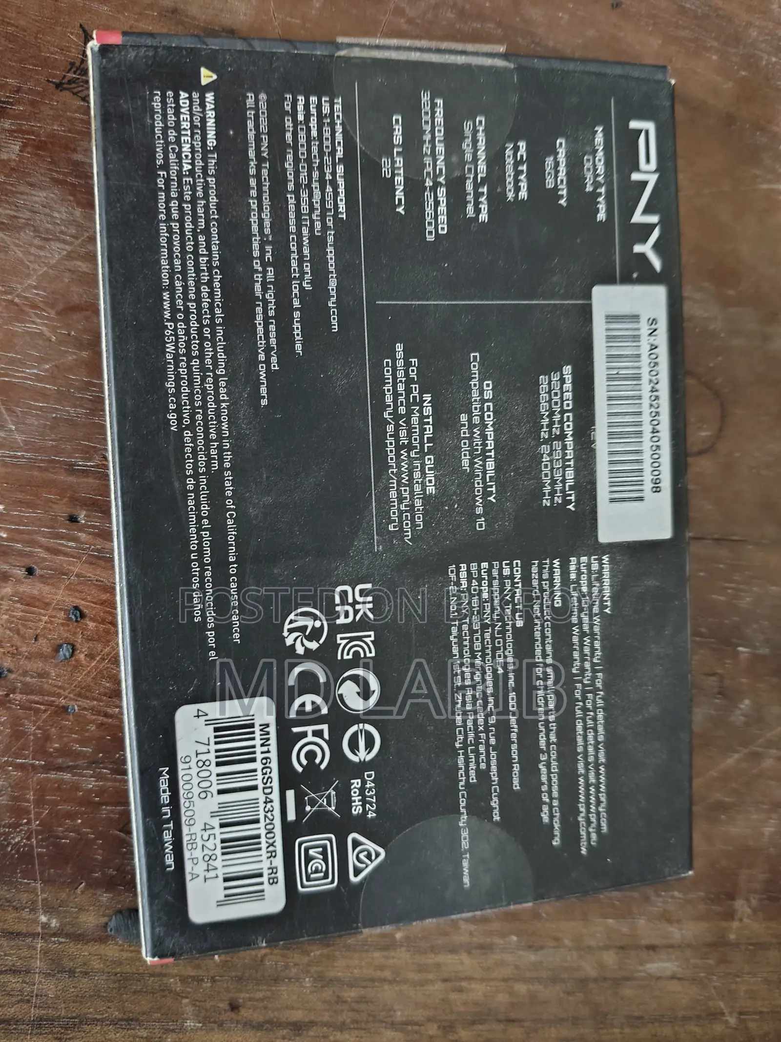 XLR8 16GB Laptop RAM