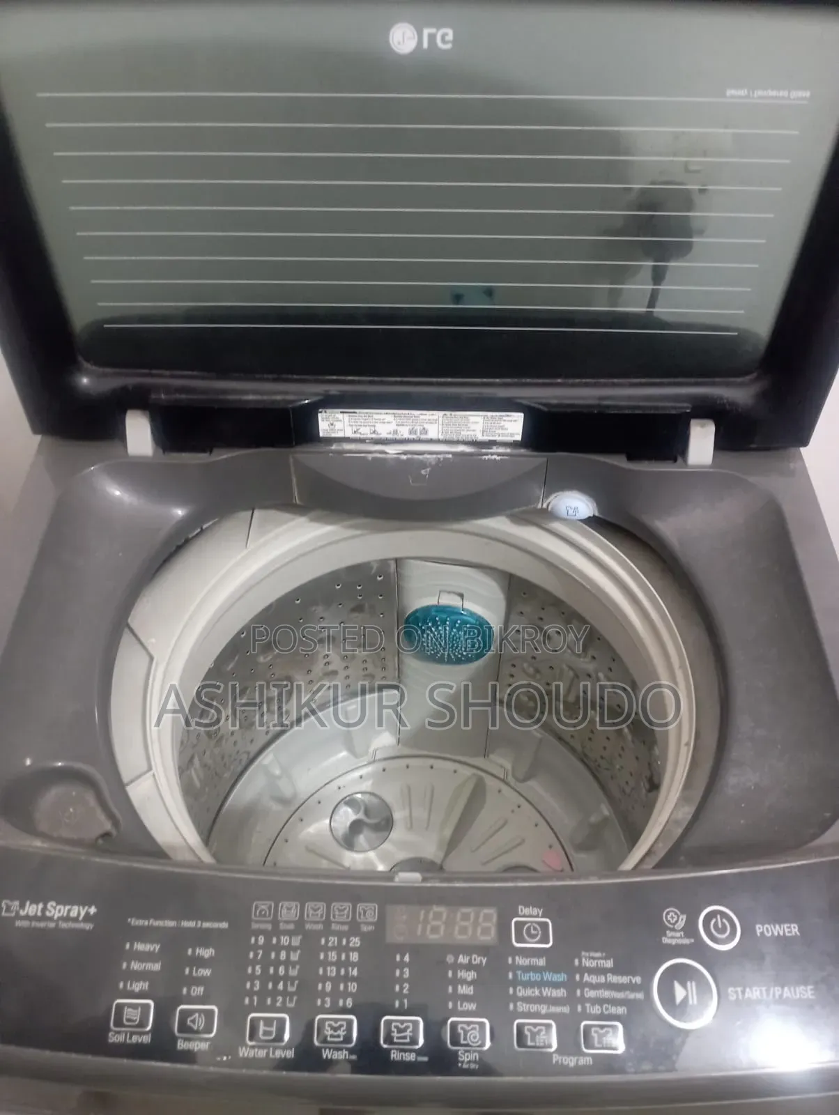 LG 8kg Smart Inverter Washing Machine