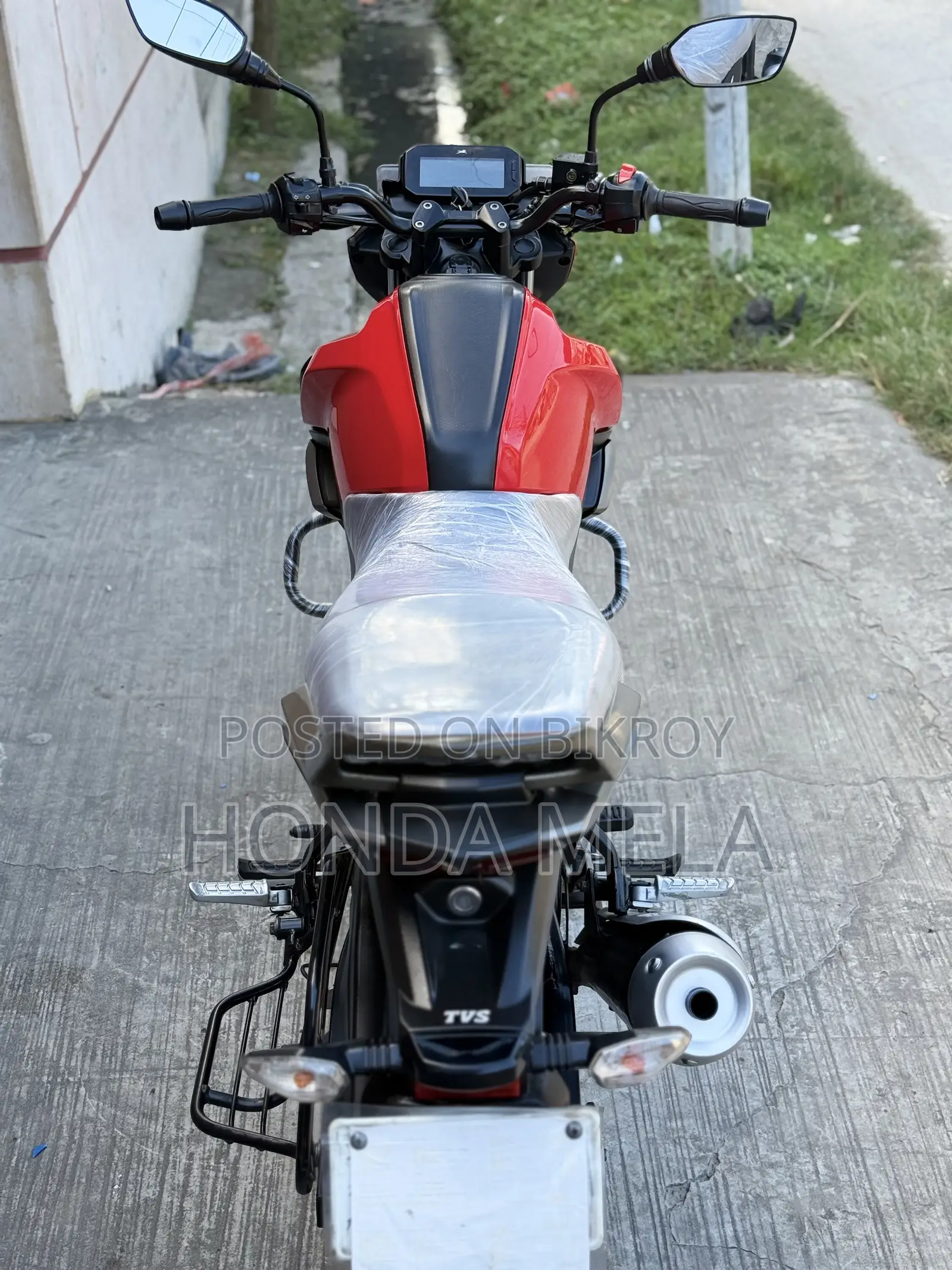 TVS Raider 125 2022 Red