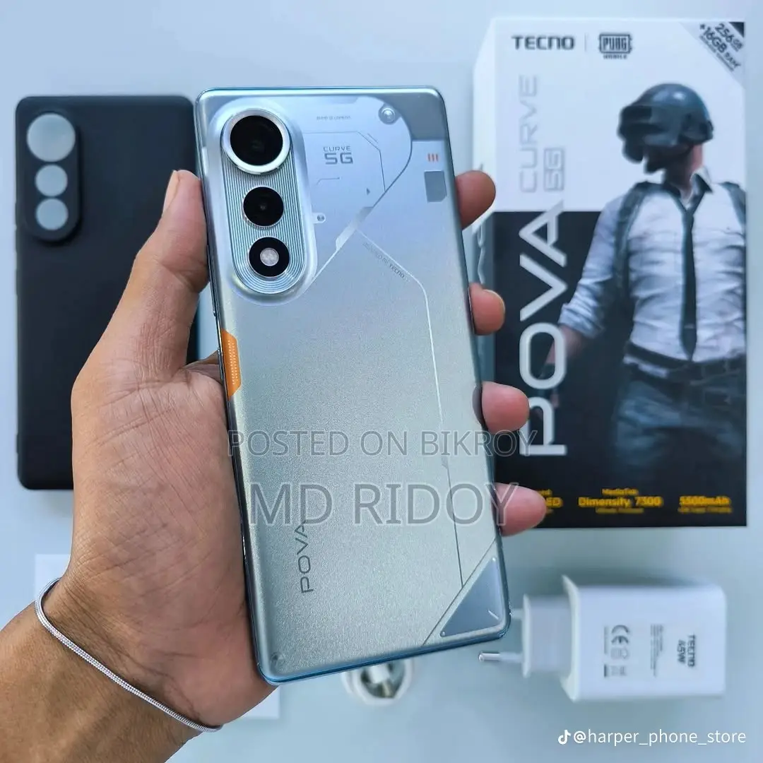 Tecno Pova Curve 256 GB Graphite