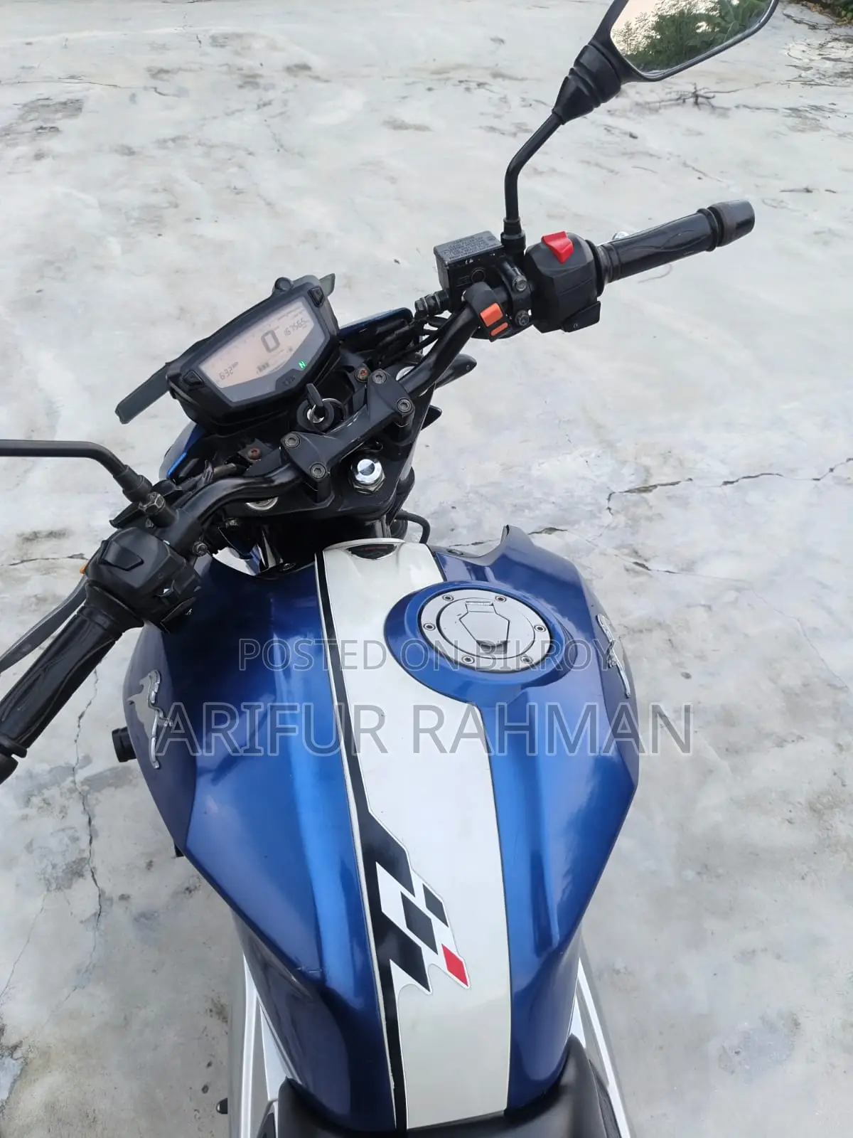 TVS Apache RTR 160 4V 2019 Blue