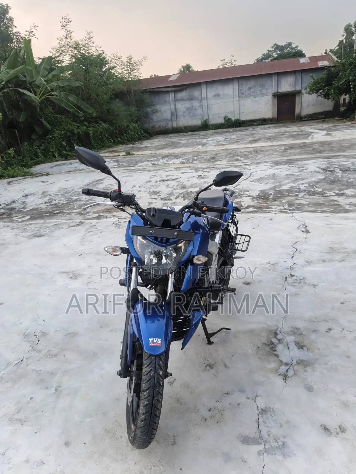 TVS Apache RTR 160 4V 2019 Blue