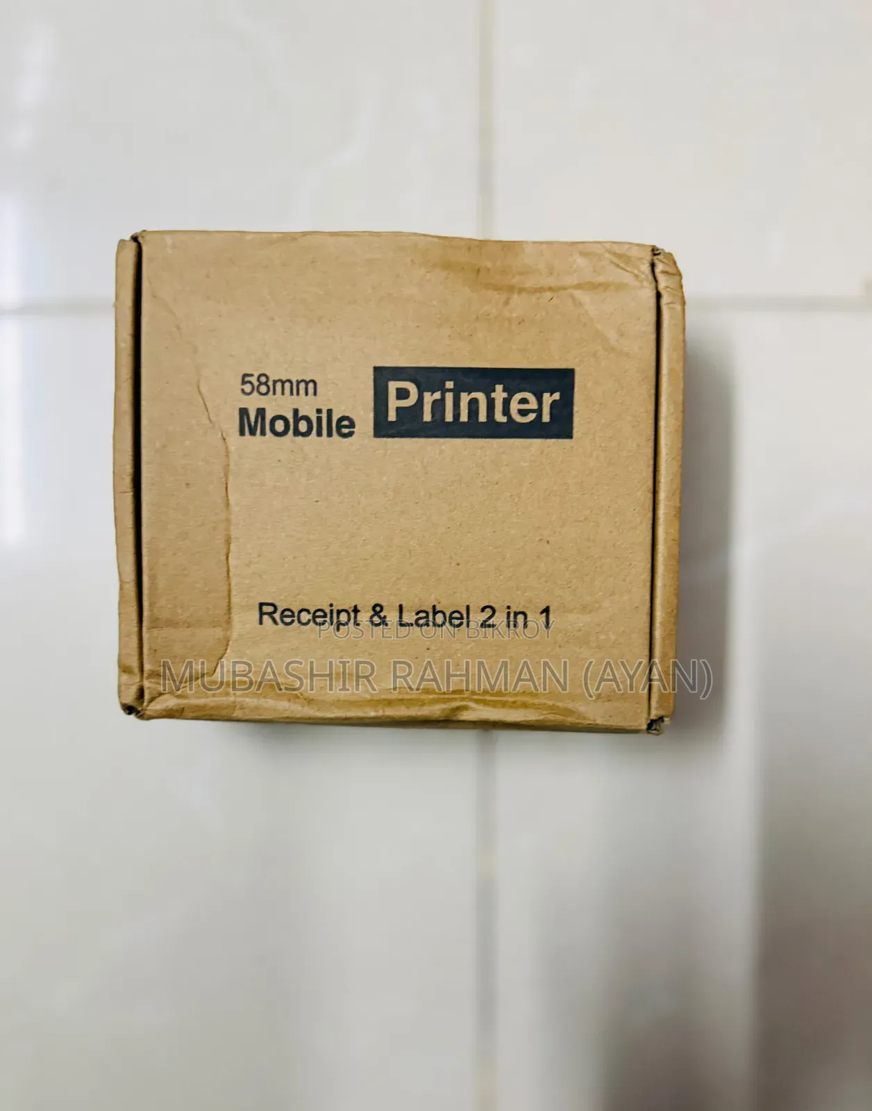 GOOJPRT PT-210 58mm Portable Bluetooth Thermal Printer