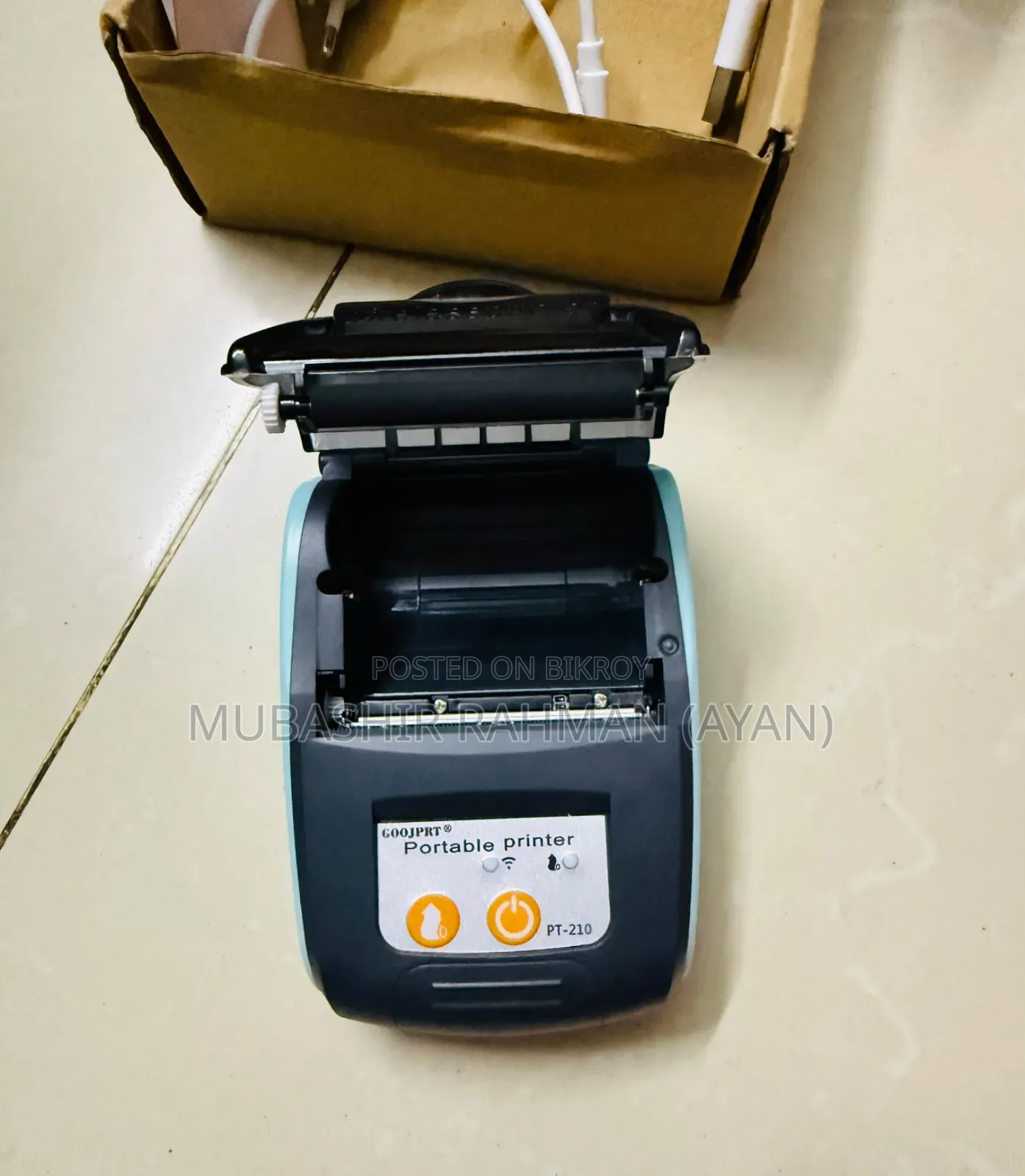 GOOJPRT PT-210 58mm Portable Bluetooth Thermal Printer