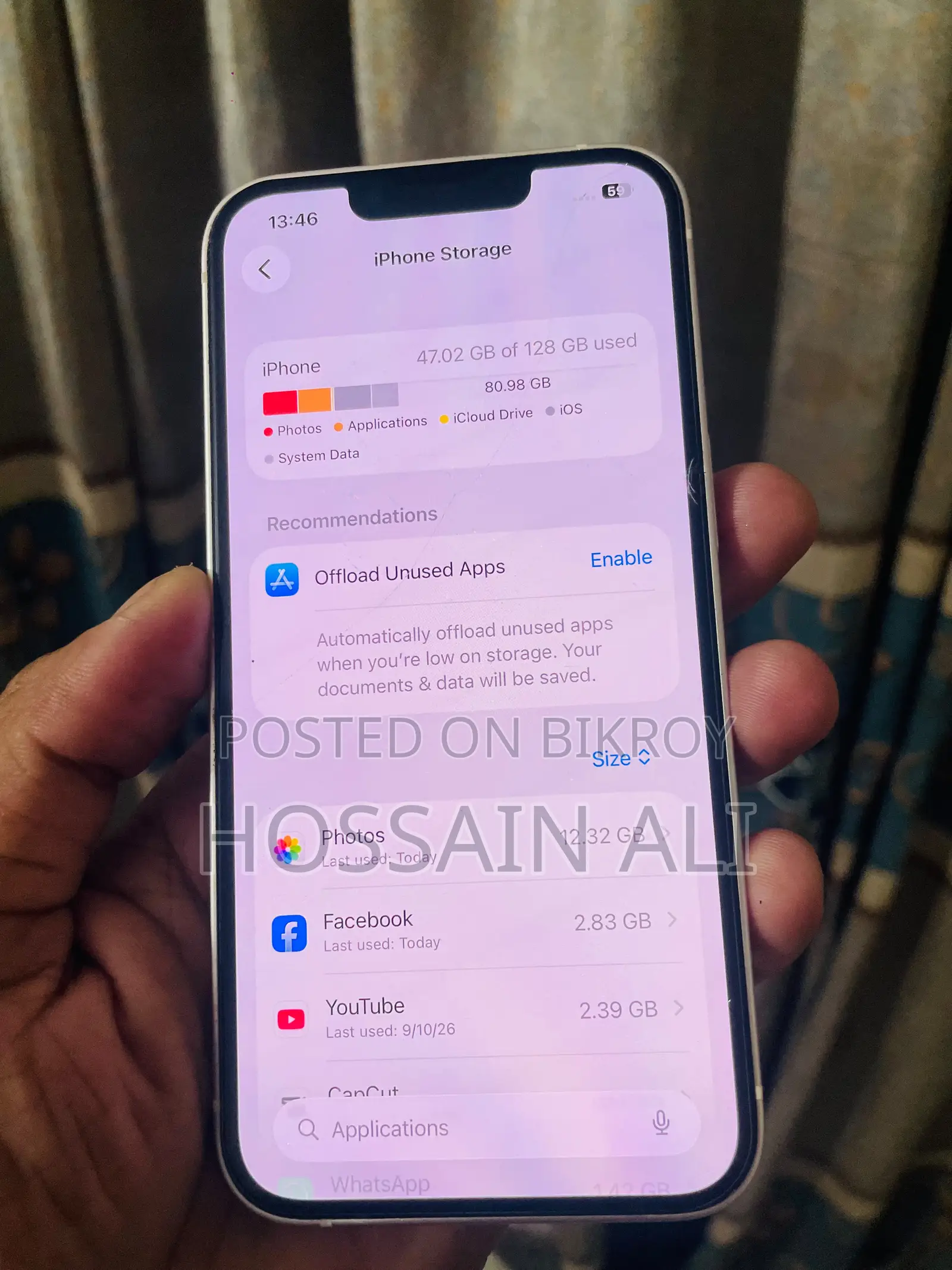 Apple iPhone 13 128 GB White