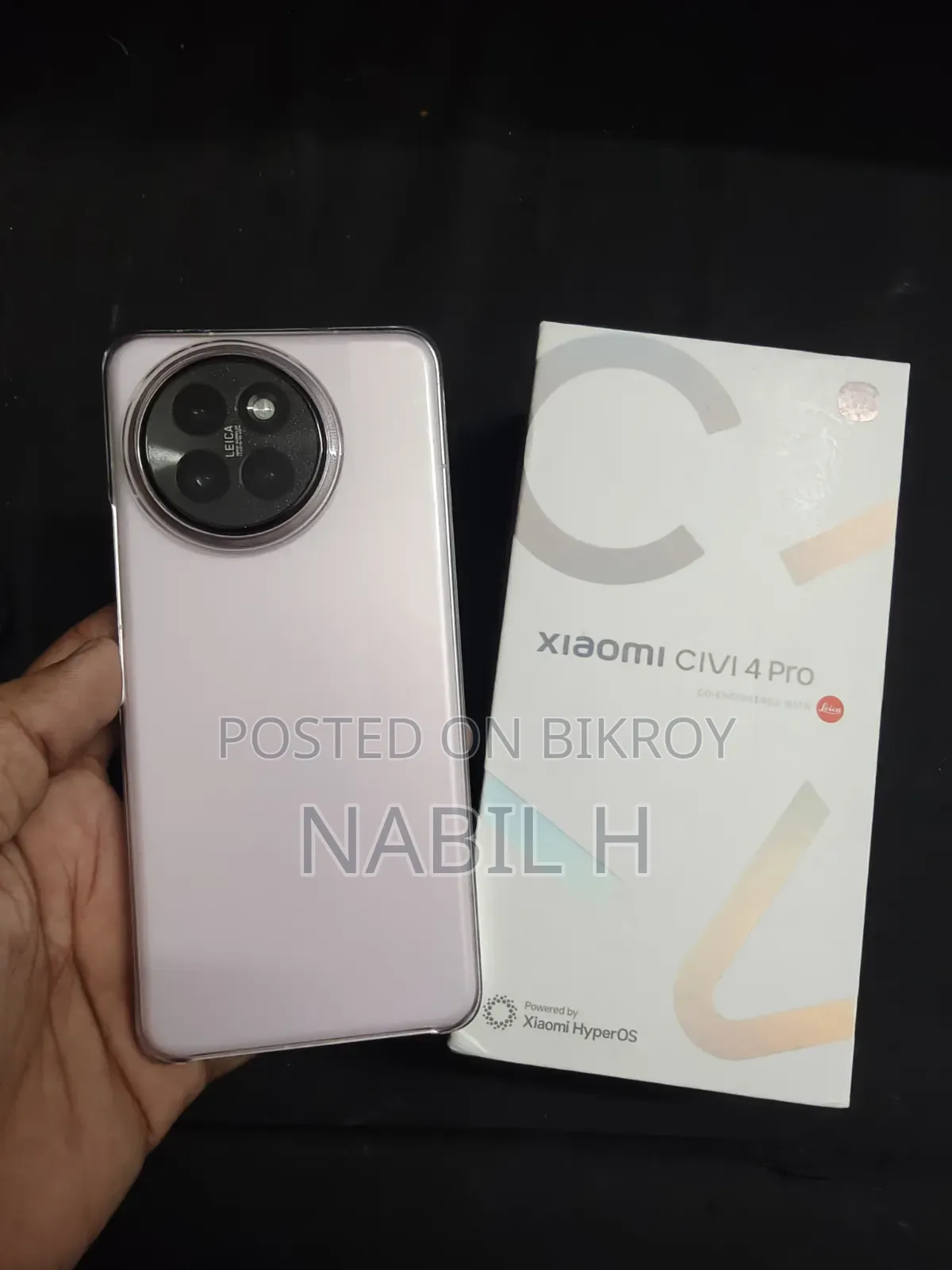 New Xiaomi Civi 4 Pro 256 GB Pink