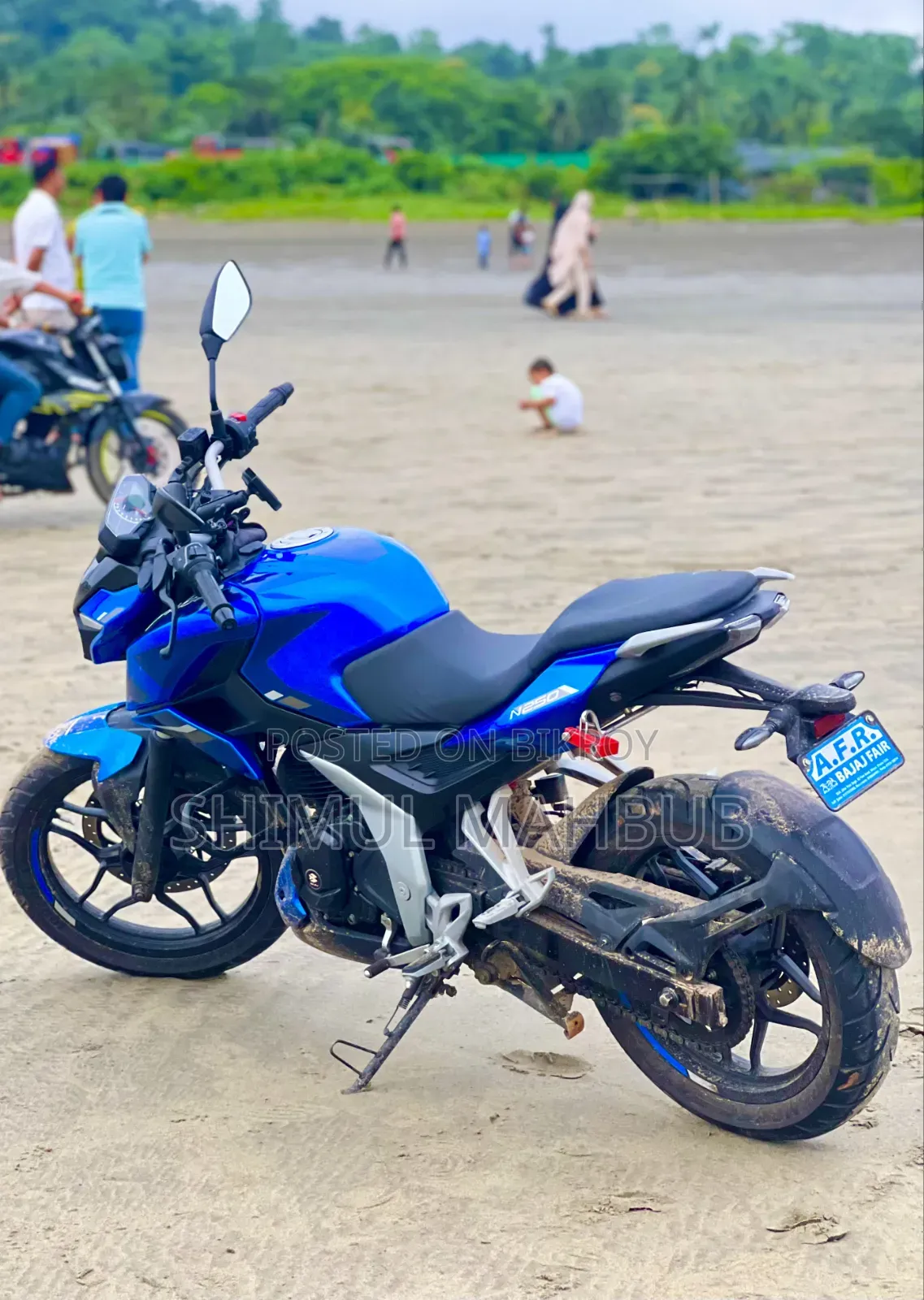 Bajaj Pulsar N250 2024 Blue