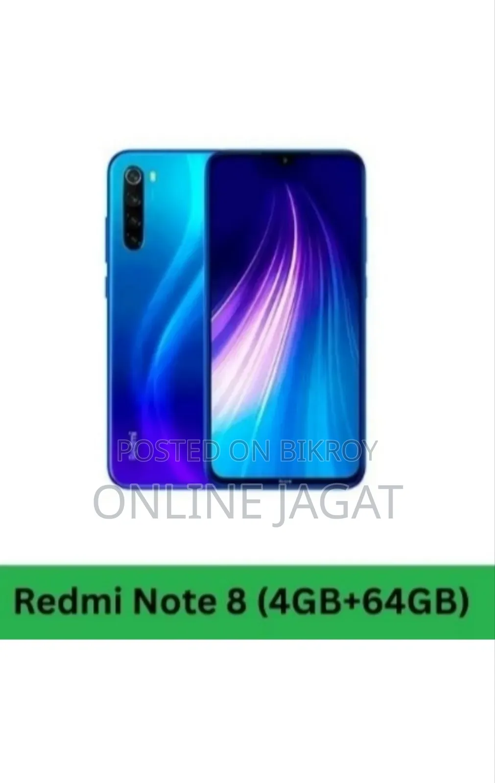 Xiaomi Redmi Note 8 64 GB Blue