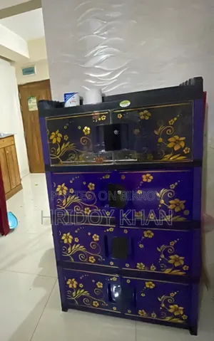 2 Units (ACI Almirah Glass 3 Drawer)--(Rfl TEL Smart Kitchen Cabinet)