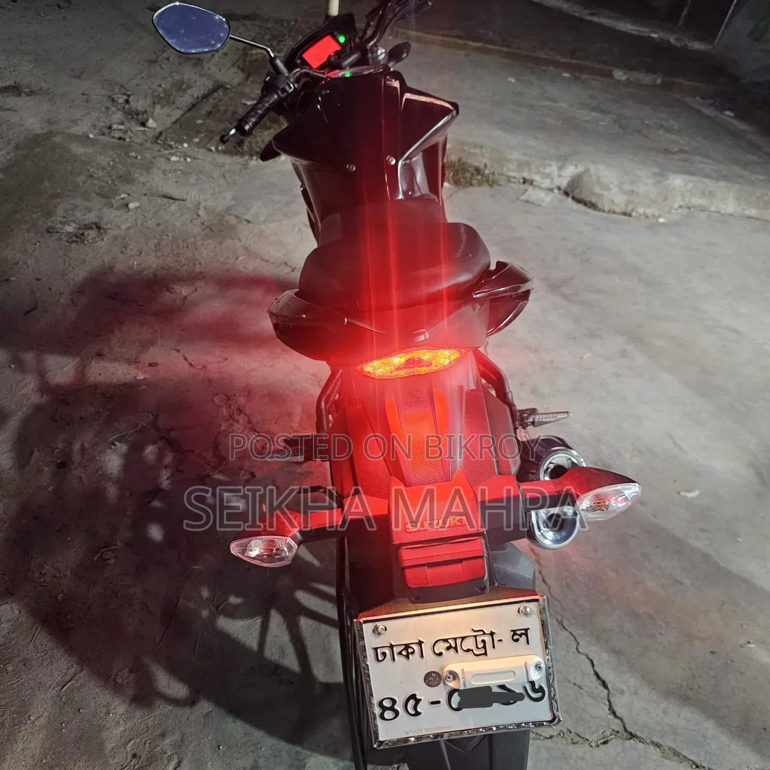 Suzuki Gixxer 2023 Black