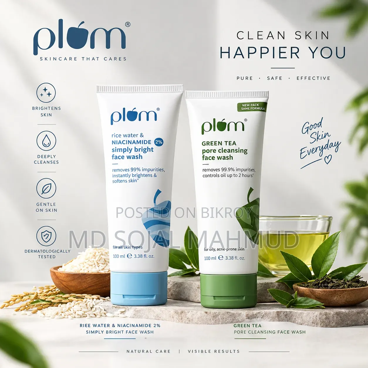 Plum Face Wash
