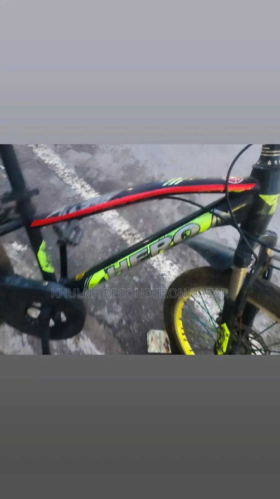 Hero 20 Size Disk Brake Cycle