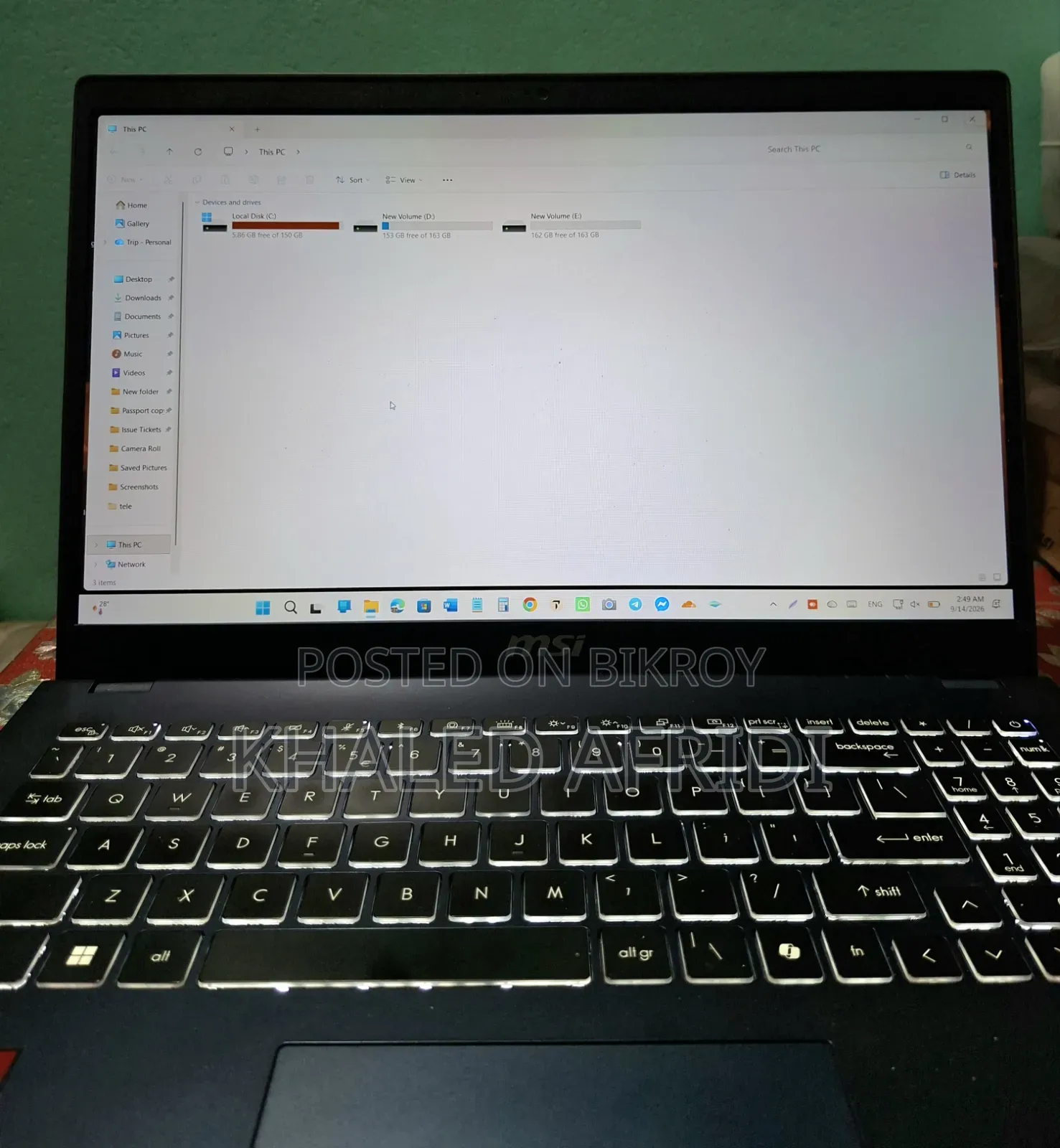 Laptop MSI Modern 14 16GB AMD Ryzen 5 SSD 512GB