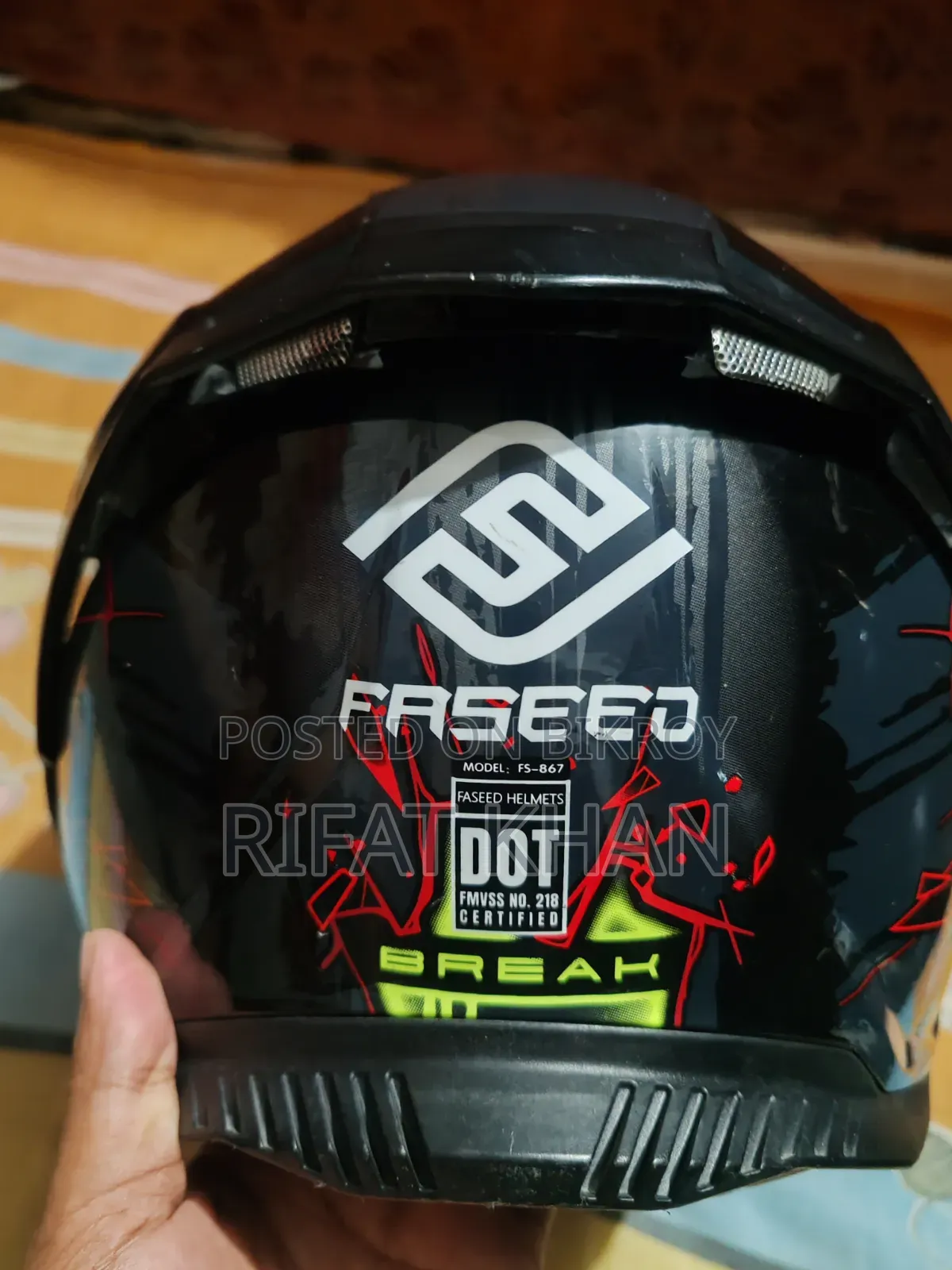 Used Helmet