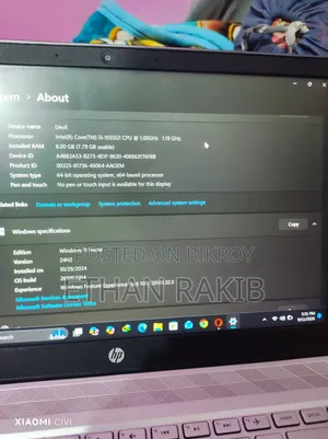 Laptop HP Pavilion 14-ce3064st 8GB Intel Core i5 SSD 256GB